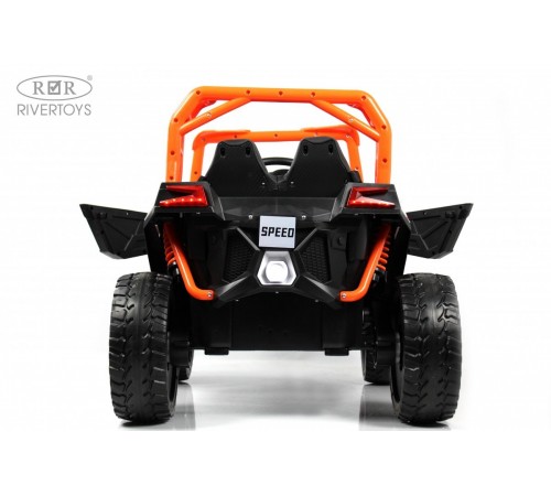 Детский электромобиль F888FF 4WD оранжевый