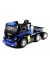 Детский электромобиль Mercedes-Benz Axor с прицепом (H777HH) темно-синий