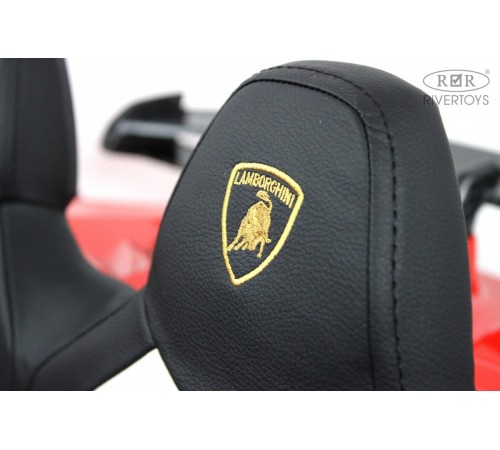 Детский электромобиль Lamborghini Aventador SVJ (A111MP) красный Детский электромобиль Lamborghini Aventador SVJ (A111MP) красный
