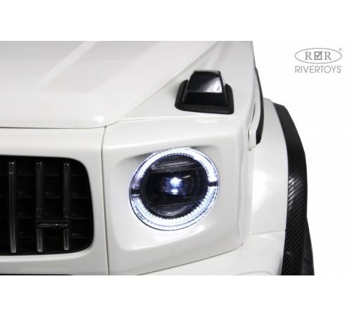 Детский электромобиль Mercedes Benz G63 Y777YY белый Детский электромобиль Mercedes Benz G63 Y777YY белый