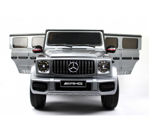 Детский электромобиль Mercedes-Benz G63 4WD (K999KK) серый глянец
