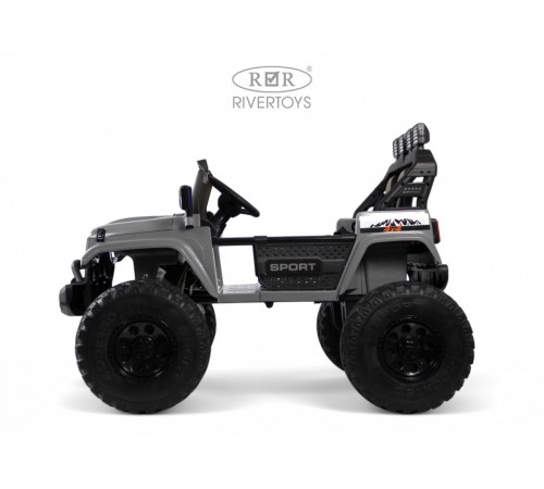 Детский электромобиль Jeep A222AA серый Детский электромобиль Jeep A222AA серый