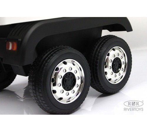 Прицеп для Mercedes-Benz Actros 4WD (HL358) белый Прицеп для Mercedes-Benz Actros 4WD (HL358) белый