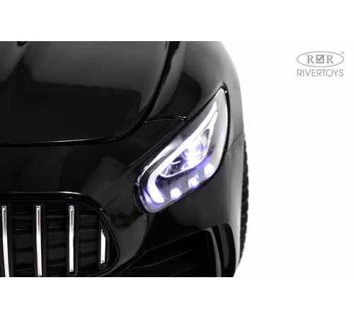 Детский электромобиль Mercedes-Benz AMG GT X777XX черный глянец Детский электромобиль Mercedes-Benz AMG GT X777XX черный глянец