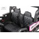 Детский электромобиль C111CC темно-розовый