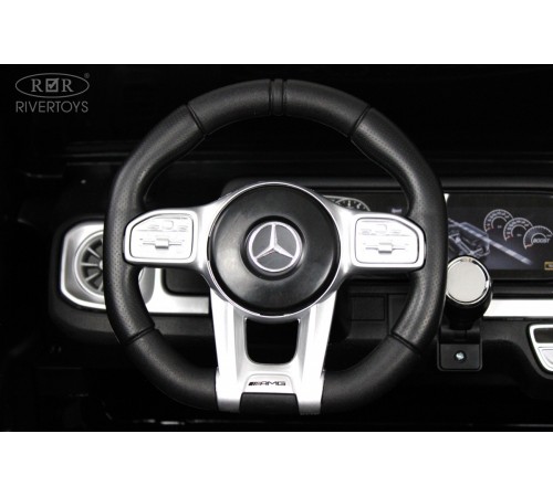 Детский электромобиль AMG G63 4WD (S307) черный глянец Детский электромобиль AMG G63 4WD (S307) черный глянец