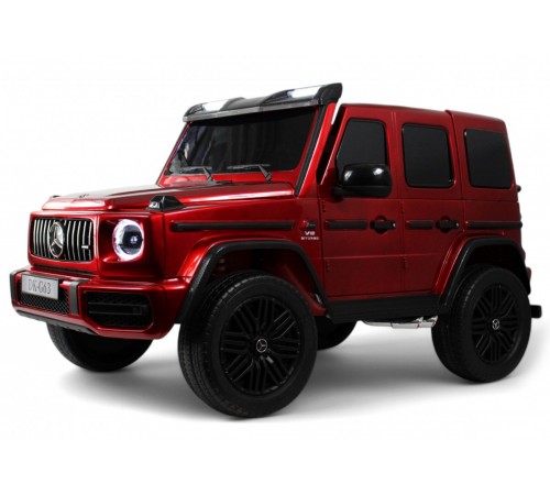 Детский электромобиль Mercedes Benz G63 Y777YY красный глянец Детский электромобиль Mercedes Benz G63 Y777YY красный глянец