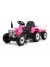 Детский электромобиль-трактор H444HH розовый