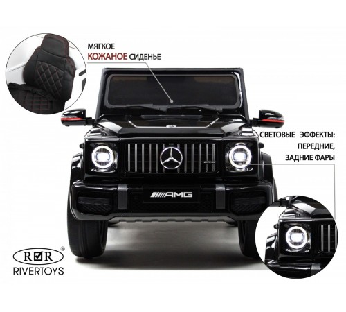Детский электромобиль Mercedes-Benz G63 4WD (K999KK) черный