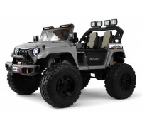 Детский электромобиль Jeep A222AA серый