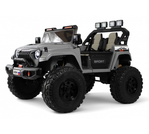 Детский электромобиль Jeep A222AA серый Детский электромобиль Jeep A222AA серый
