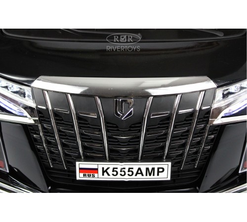 Детский электромобиль K555AM черный глянец Детский электромобиль K555AM черный глянец