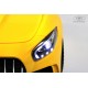 Детский электромобиль Mercedes-Benz AMG GT X777XX желтый