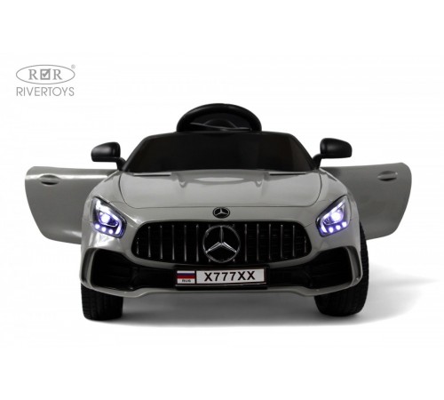 Детский электромобиль Mercedes-Benz AMG GT X777XX серый