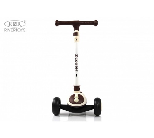Детский самокат HB-8002 - 6 шт в упаковке (розовый - 2, коричневый - 2, зеленый - 2)