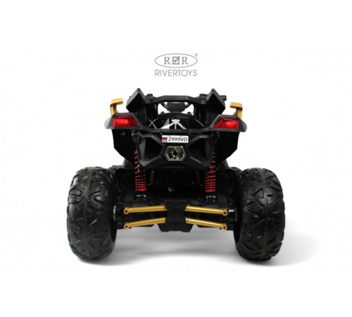 Детский электромобиль Z999VO черный спайдер