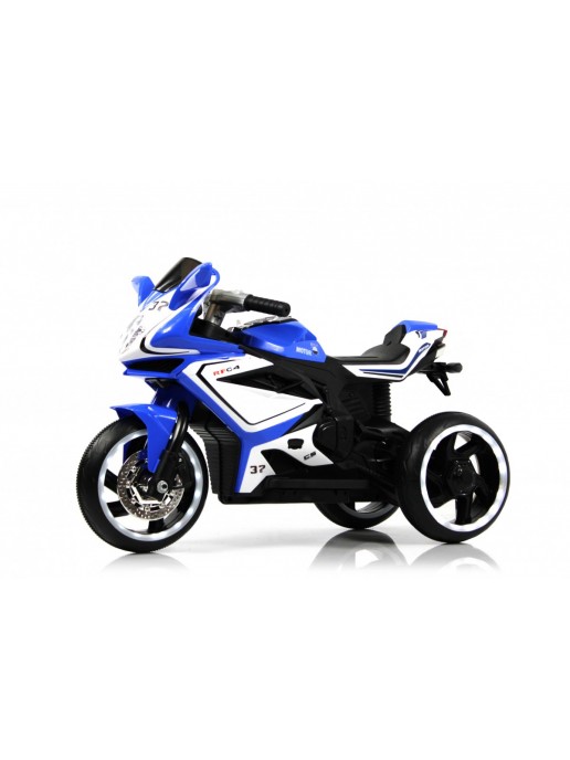 Детский электромотоцикл K222AM синий