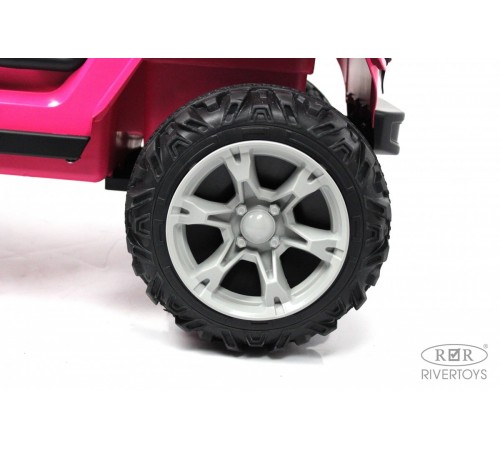 Детский электромобиль T222TT 4WD розовый