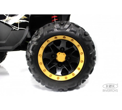 Детский электромобиль Z999VO черный спайдер