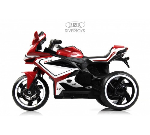 Детский электромотоцикл K222AM красный