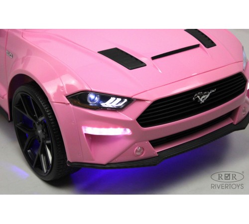 Детский электромобиль Ford Mustang GT (A222MP) розовый