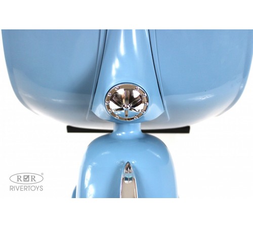 Детский электроскутер VESPA (M888MM) синий