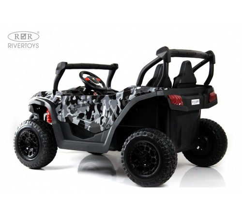 Детский электромобиль P333PP (Buggy) серый камуфляж Детский электромобиль P333PP (Buggy) серый камуфляж