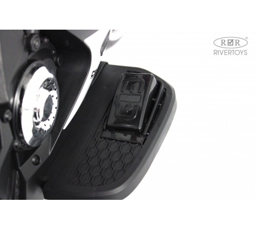 Детский электромотоцикл K222AM красный