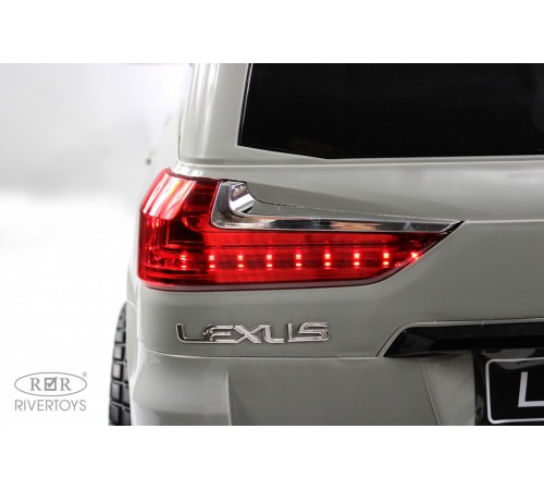 Детский электромобиль Lexus 570 (E555EE) серый Детский электромобиль Lexus 570 (E555EE) серый