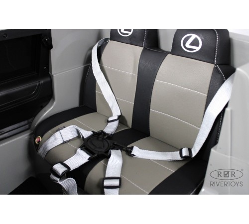 Детский электромобиль Lexus 570 (E555EE) серый Детский электромобиль Lexus 570 (E555EE) серый