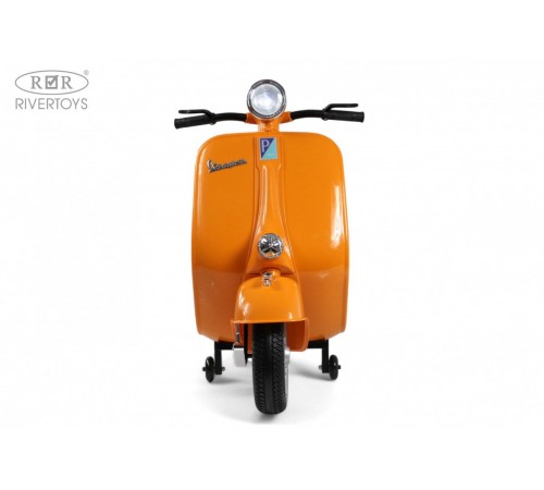 Детский электроскутер VESPA (M888MM) оранжевый