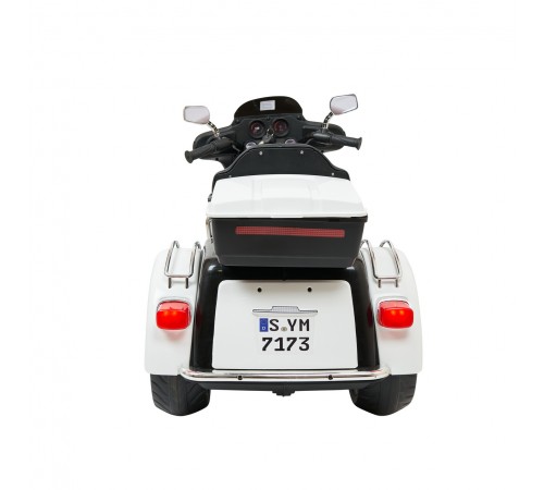 Трицикл Harley-Davidson Moto 7173 Белый Трицикл Harley-Davidson Moto 7173 Белый