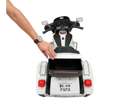 Трицикл Harley-Davidson Moto 7173 Белый Трицикл Harley-Davidson Moto 7173 Белый