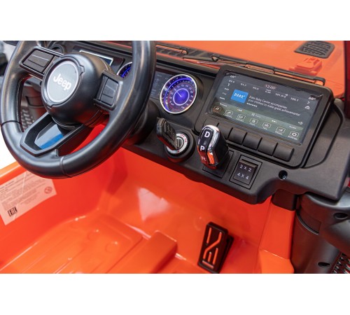 Джип Jeep Rubicon DK-JWR555 Оранжевый