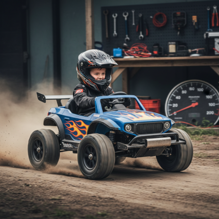 Как увеличить скорость детского электромобиля