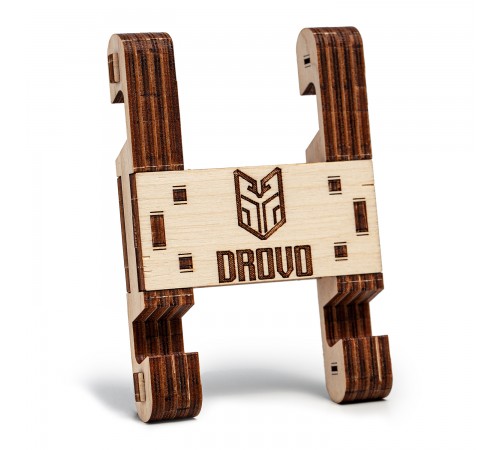 Деревянный конструктор, 3D пазл DROVO Подставка под гаджет
