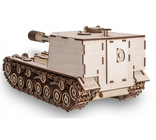 Конструктор деревянный 3D EWA Танк САУ-212 Конструктор деревянный 3D EWA Танк САУ-212