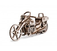 Конструктор 3D деревянный подвижный Lemmo Байк "Майк"