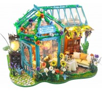 Румбокс книжный, интерьерный конструктор MiniHouse Летнее Кафе