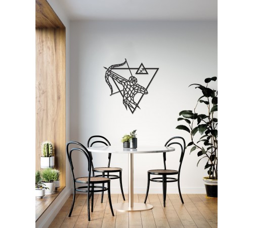 Деревянный декор настенный, панно, сборная модель EWA Design Знаки Зодиака Стрелец