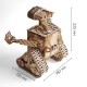 Механический деревянный конструктор DROVO Робот Drover
