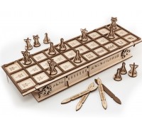 Настольная игра, конструктор деревянный 3D EWA Gameset Ур и Сенет