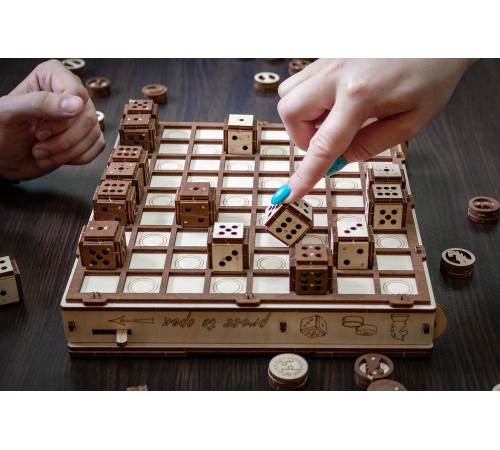 Конструктор деревянный 3D EWA Gameset Игровой набор