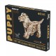 Конструктор деревянный 3D EWA Механическая собака Puppy