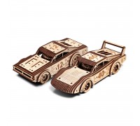 Механическая сборная модель DROVO Набор спорткаров "Легенды трека"