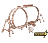 Механическая сборная модель из дерева Wood Trick Большие Американские горки