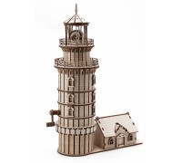 Сборная модель деревянная DROVO Светильник Маяк "Бриз"
