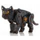 Сборная модель деревянная 3D EWA Механический Черный Кот (Кошка)