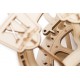 Механическая сборная модель Wood Trick Настенные часы с маятником