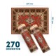 Деревянный фигурный пазл EWA Бабушкин советский ковер 39x28 см